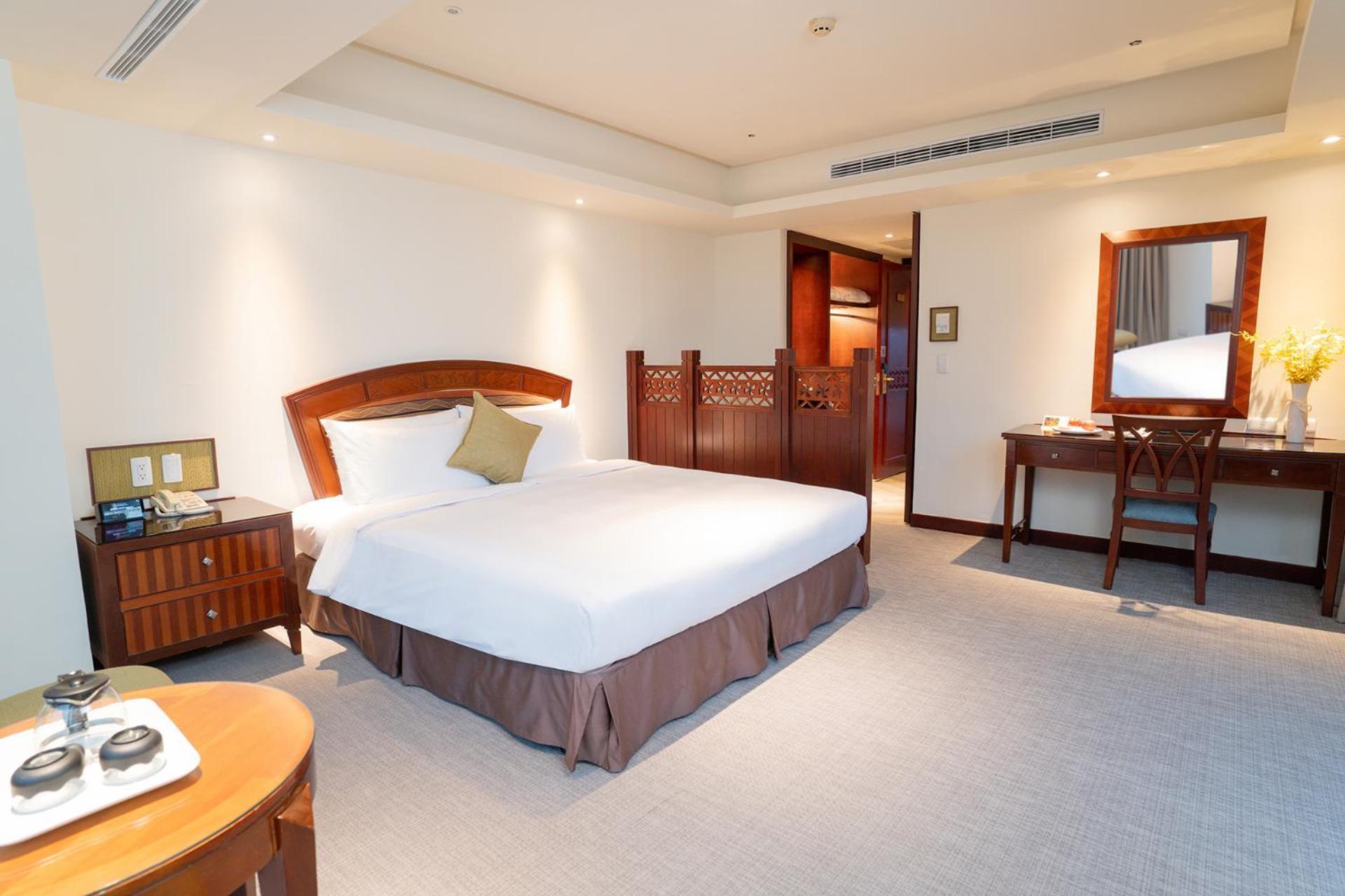 Formosan Naruwan Hotel T'ai-tung Exteriér fotografie A bedroom at the hotel